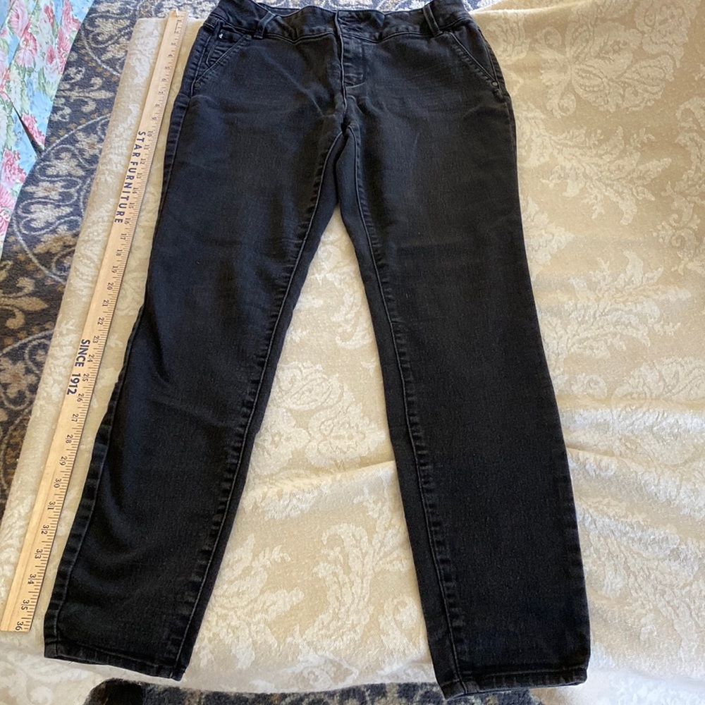 Charcoal grey skinny jeans